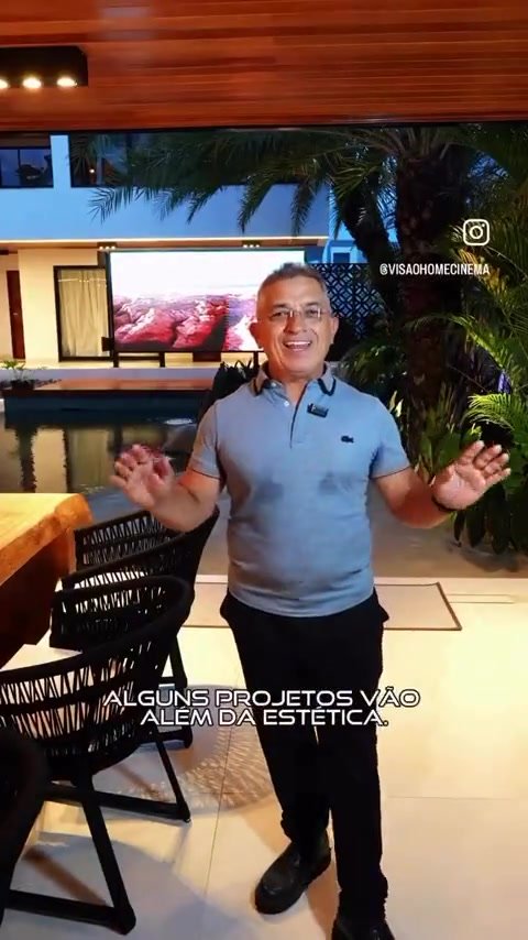 Cinema em área externa
